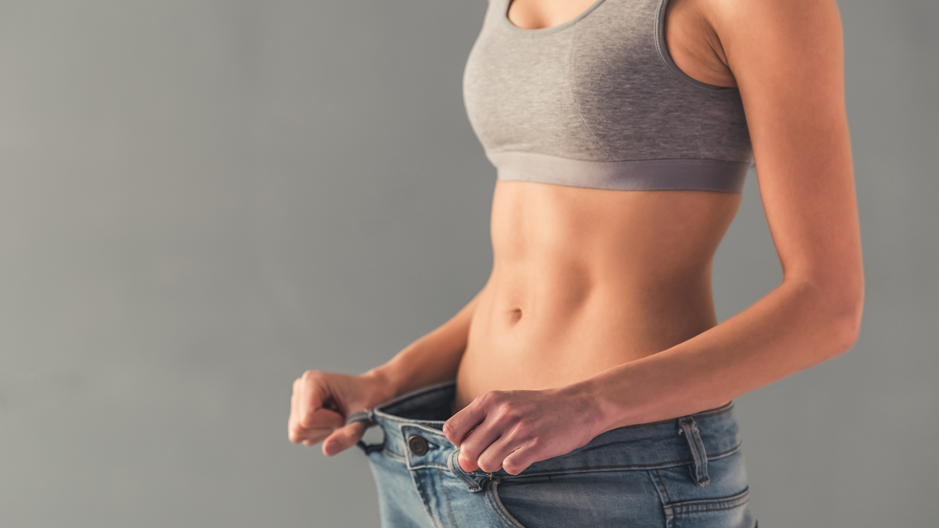 Woman shows wegovy vs phenq weight loss